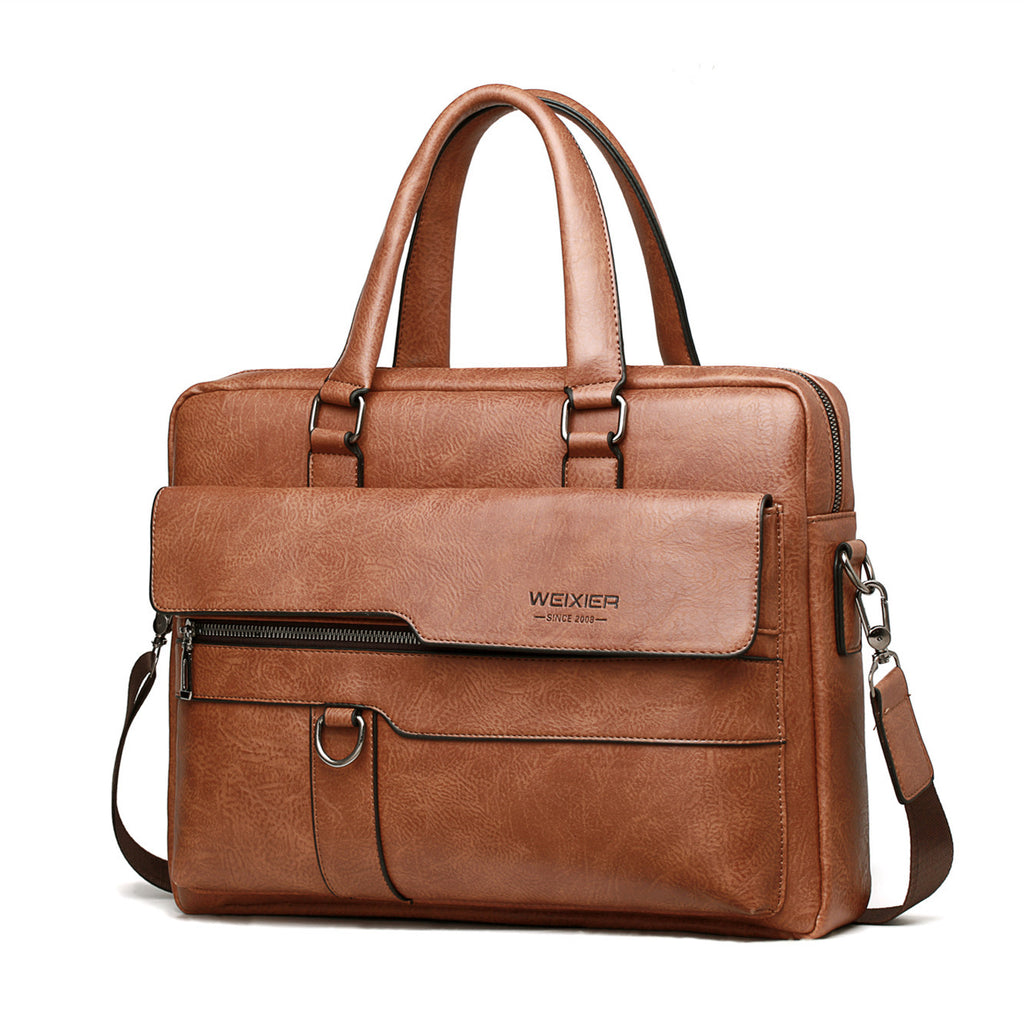 Business-Handtasche mit Reissverschluss – Bild 2 | LuxeStyle
