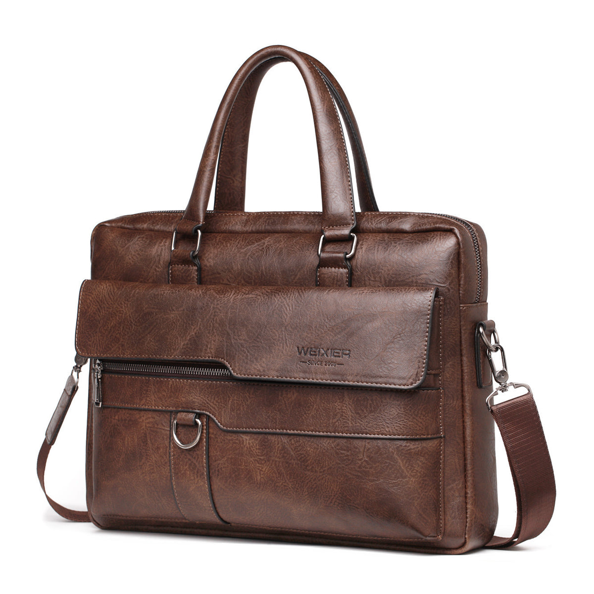 Business-Handtasche mit Reissverschluss – Bild 3 | LuxeStyle