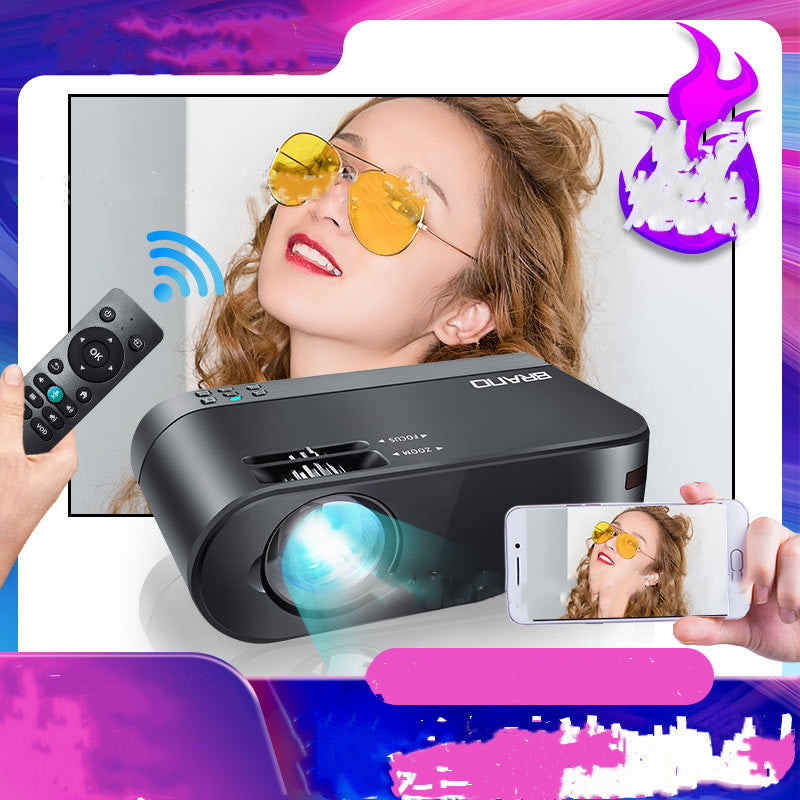 Mobiler WLAN-Projektor mit Sprachsteuerung | LuxeStyle