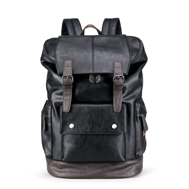 Retro Rucksack für Herren im College-Stil – Bild 5 | LuxeStyle