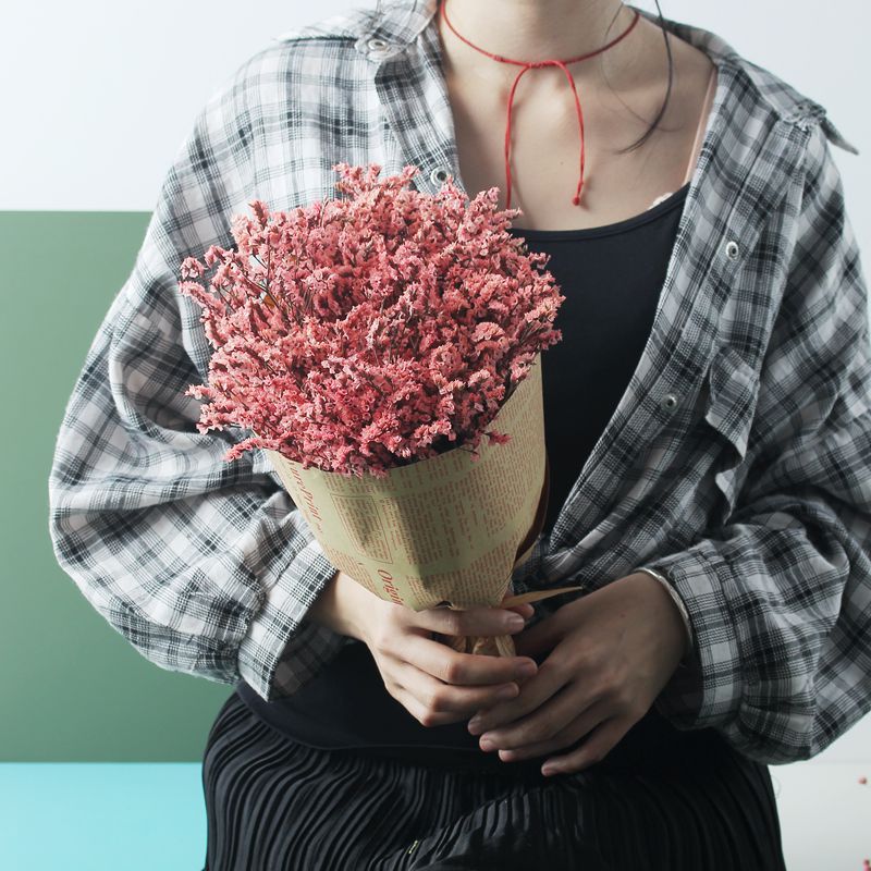Gipsblumen-Bouquet getrocknet