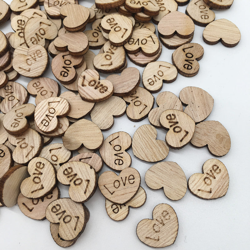 Retro Mahagoni Herz-Patch 12x15mm – Bild 3 | LuxeStyle