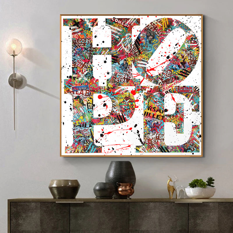 Tier- und Blumenmotiv Ölgemälde ohne Rahmen