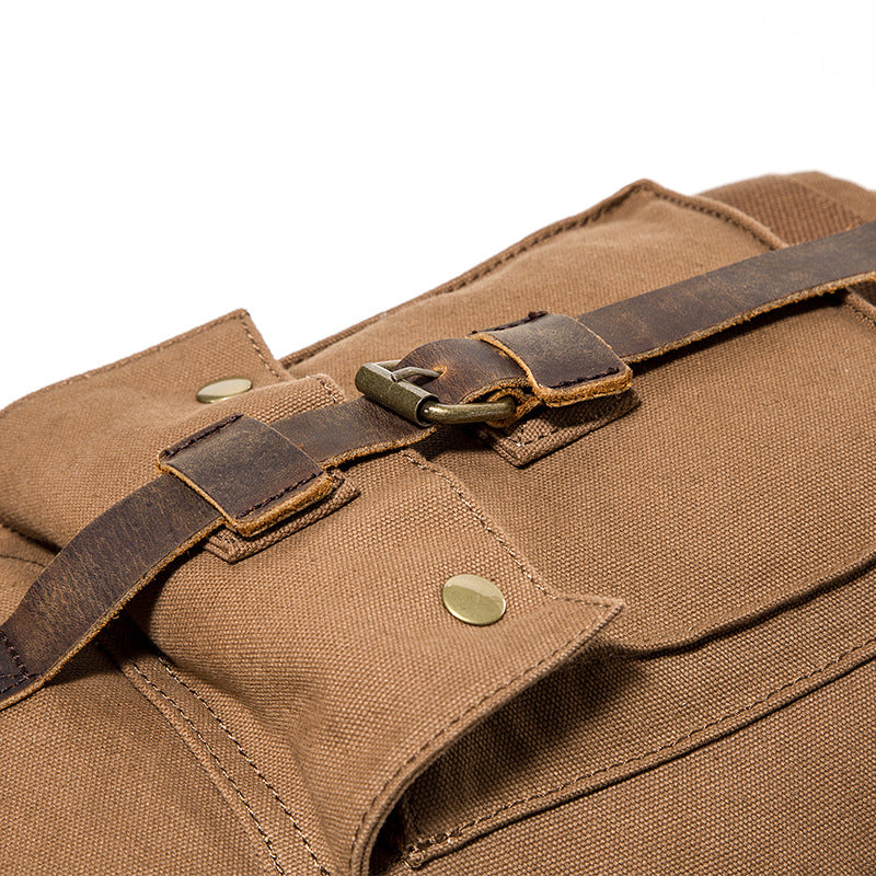 Fashion Reise Rucksack Canvas – Bild 4 | LuxeStyle