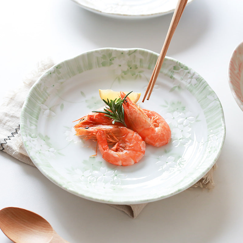 Handbemalter Baicaoyuan Teller – Bild 6 | LuxeStyle