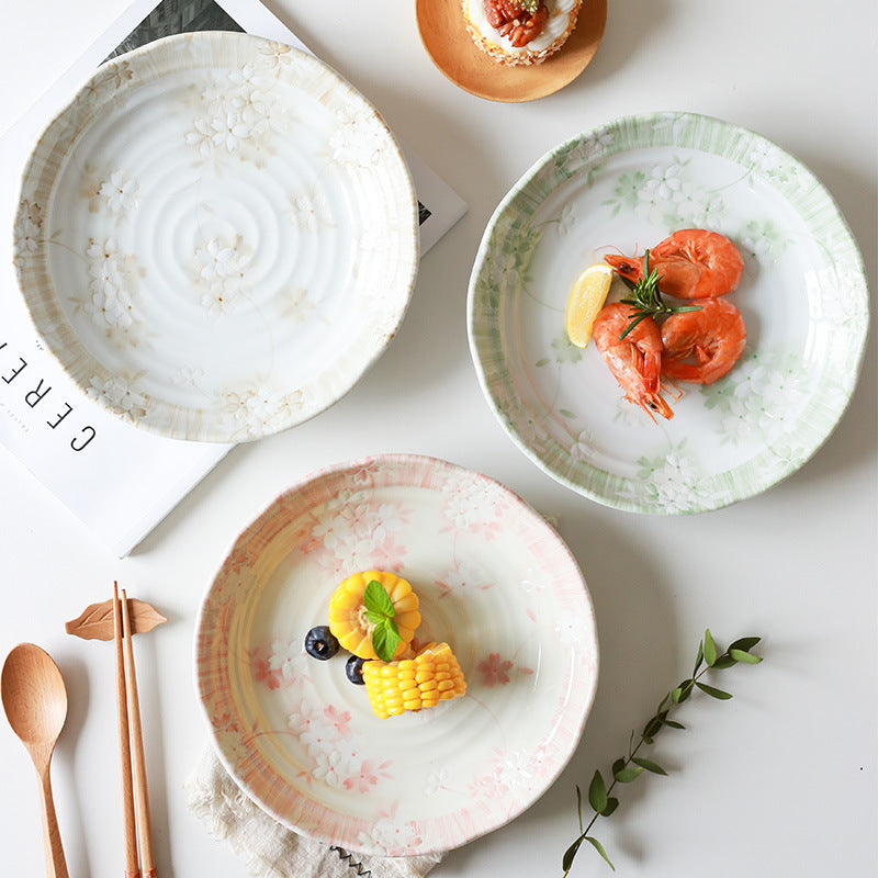 Handbemalter Baicaoyuan Teller – Bild 5 | LuxeStyle
