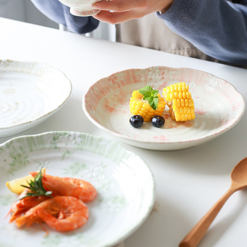 Handbemalter Baicaoyuan Teller – Bild 4 | LuxeStyle