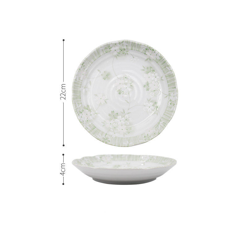 Handbemalter Baicaoyuan Teller – Bild 3 | LuxeStyle