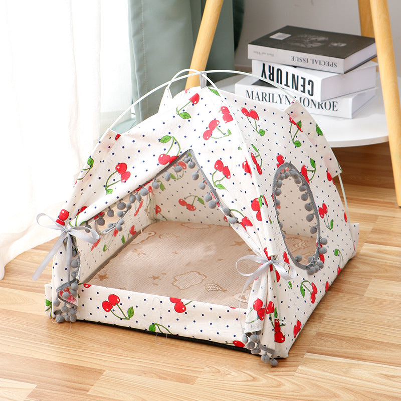 Katzen- & Hunde-Bett – Atmungsaktiv & Reisebereit