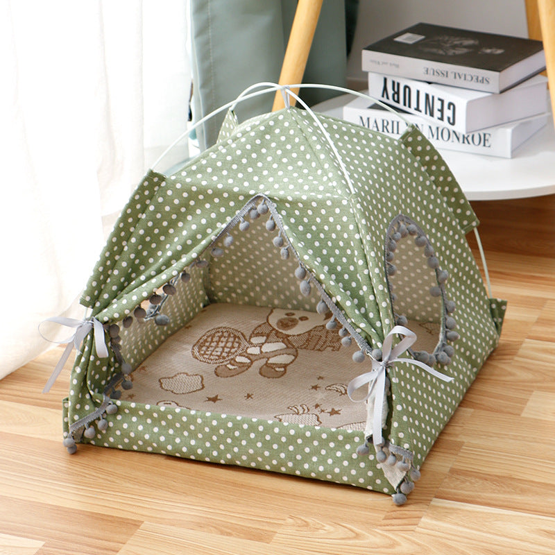 Katzen- & Hunde-Bett – Atmungsaktiv & Reisebereit