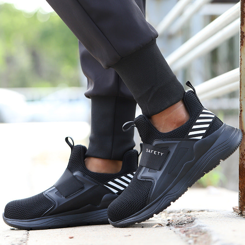 Sommer-Business-Sneaker mit Stahlkappe