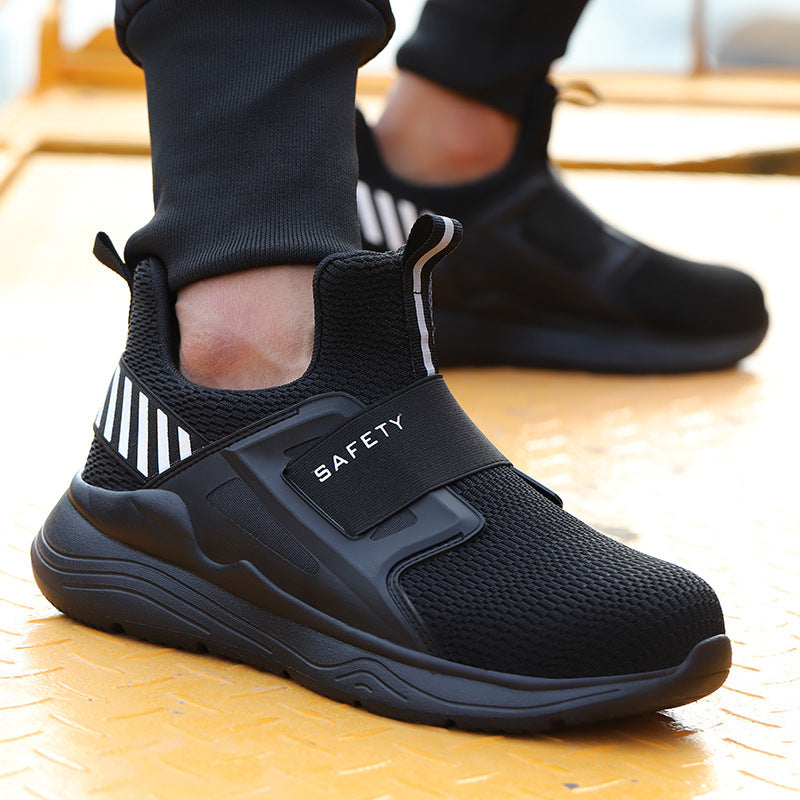 Sommer-Business-Sneaker mit Stahlkappe