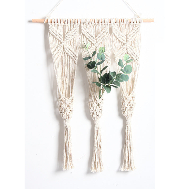 Boho-Tapestry Blumenhalterung