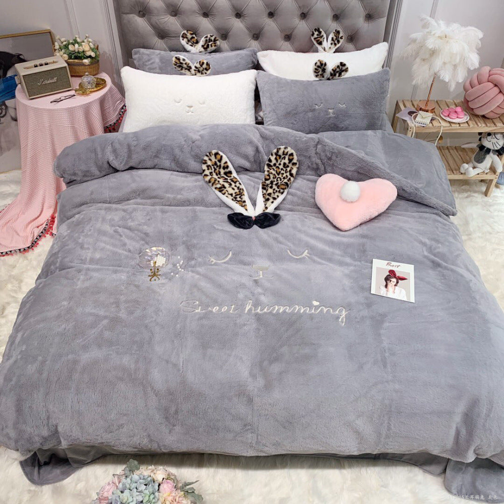 Longeared Hase Bettwäsche-Set – Bild 4 | LuxeStyle