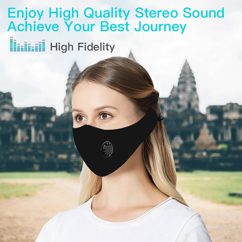 Bluetooth-Maske mit integrierten Kopfhörern