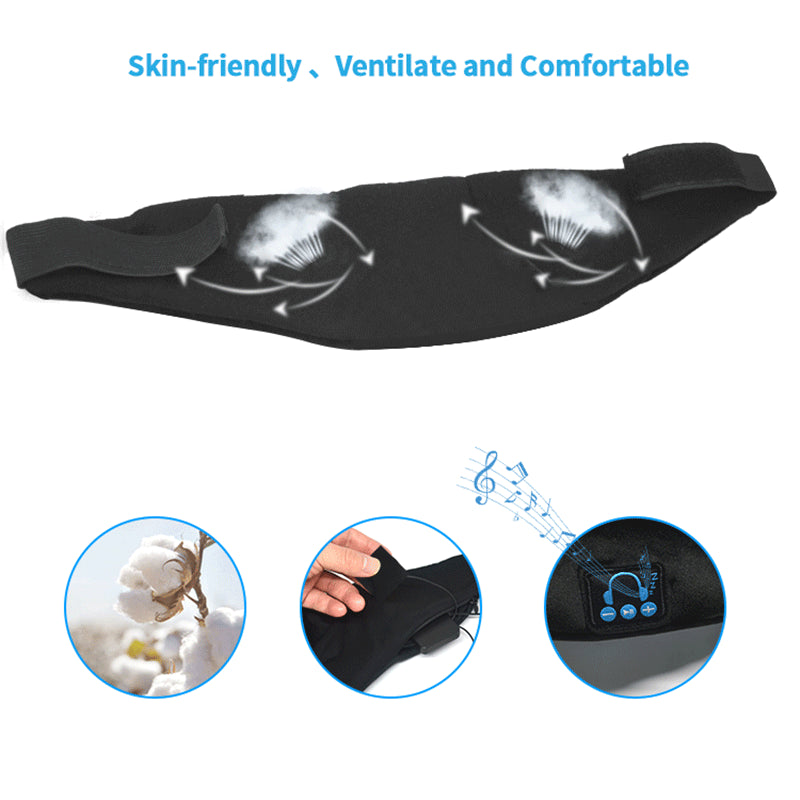 Bluetooth-Maske mit integrierten Kopfhörern