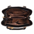 Lederhandtasche mit mehreren Fächern