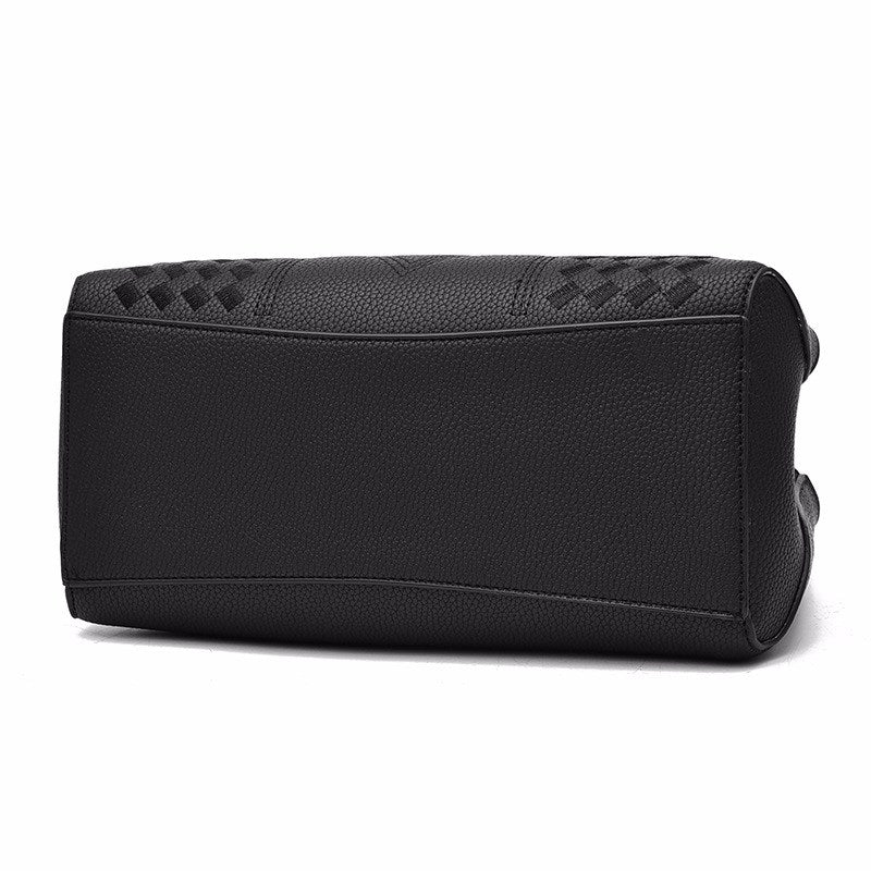 Lederhandtasche mit mehreren Fächern
