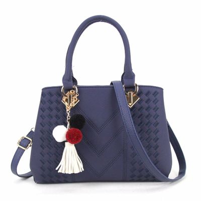 Lederhandtasche mit mehreren Fächern