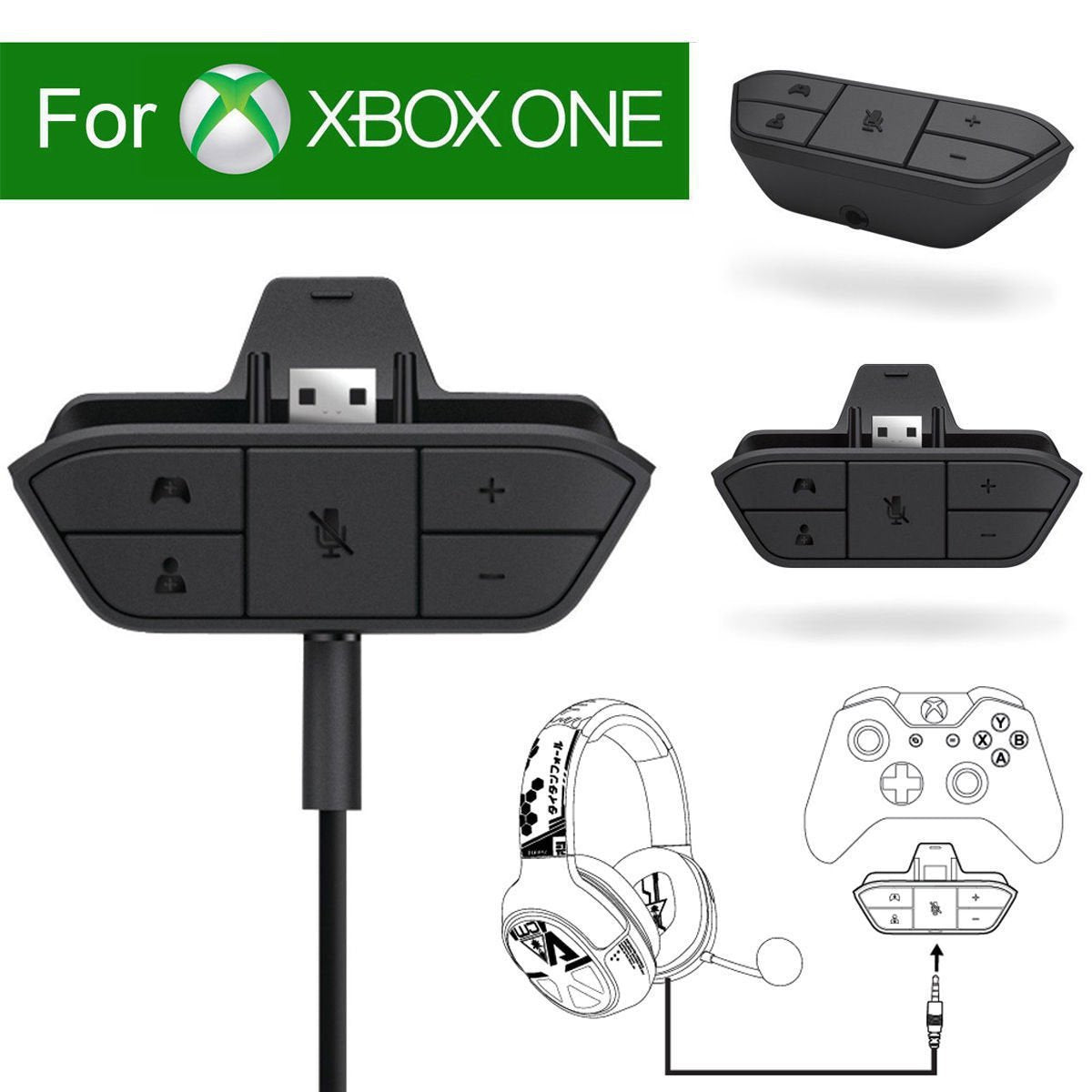 Kopfhörer-Adapter für Xbox One
