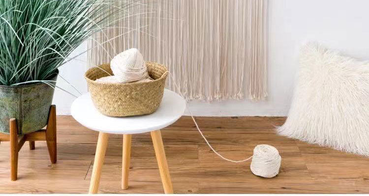 Boho Vorhang aus Baumwolle, handgewebt | LuxeStyle