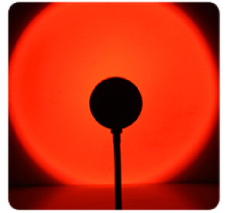 Sonnenuntergang-Projektionslampe mit 4 Lichtmodi und verstellbarem Win