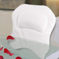 4D Netz Badewannenkissen mit 7 Saugnäpfen | LuxeStyle
