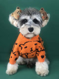 Hundepullover für kleine Hunde, orange | LuxeStyle