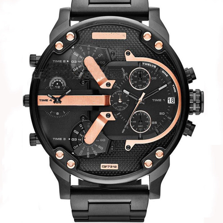 Quarzuhr mit Edelstahlband – Bild 8 | LuxeStyle