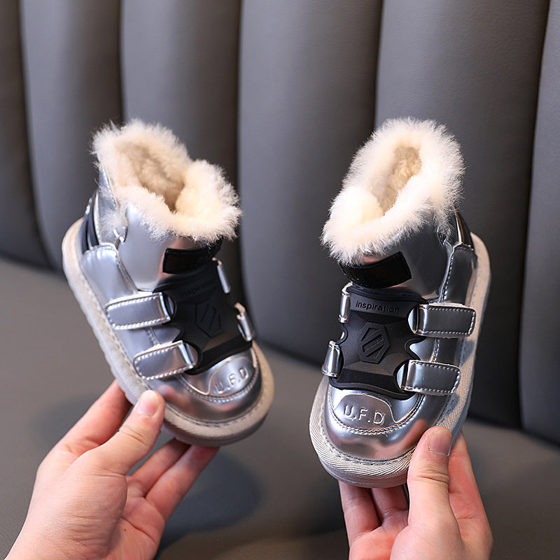 Kinder Winter-Snowboots wasserdicht mit Wolle – Bild 5 | LuxeStyle