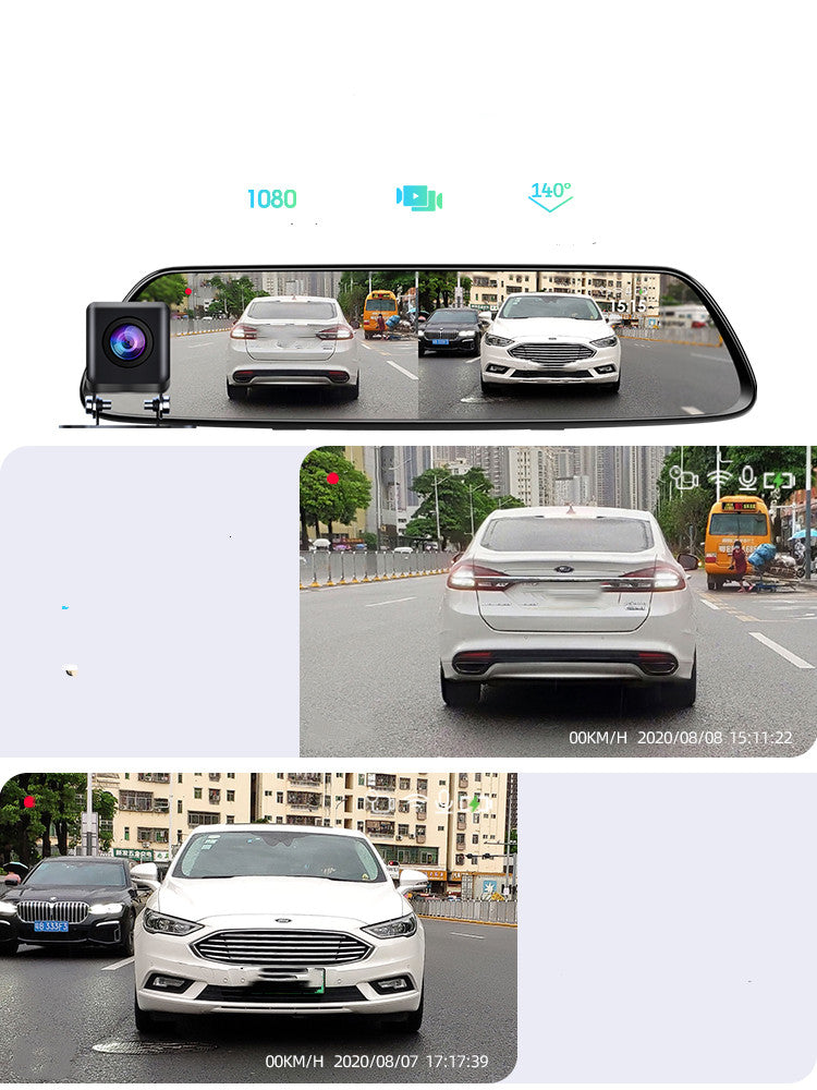 360° Driving Recorder HD Nachtsicht kabellos
