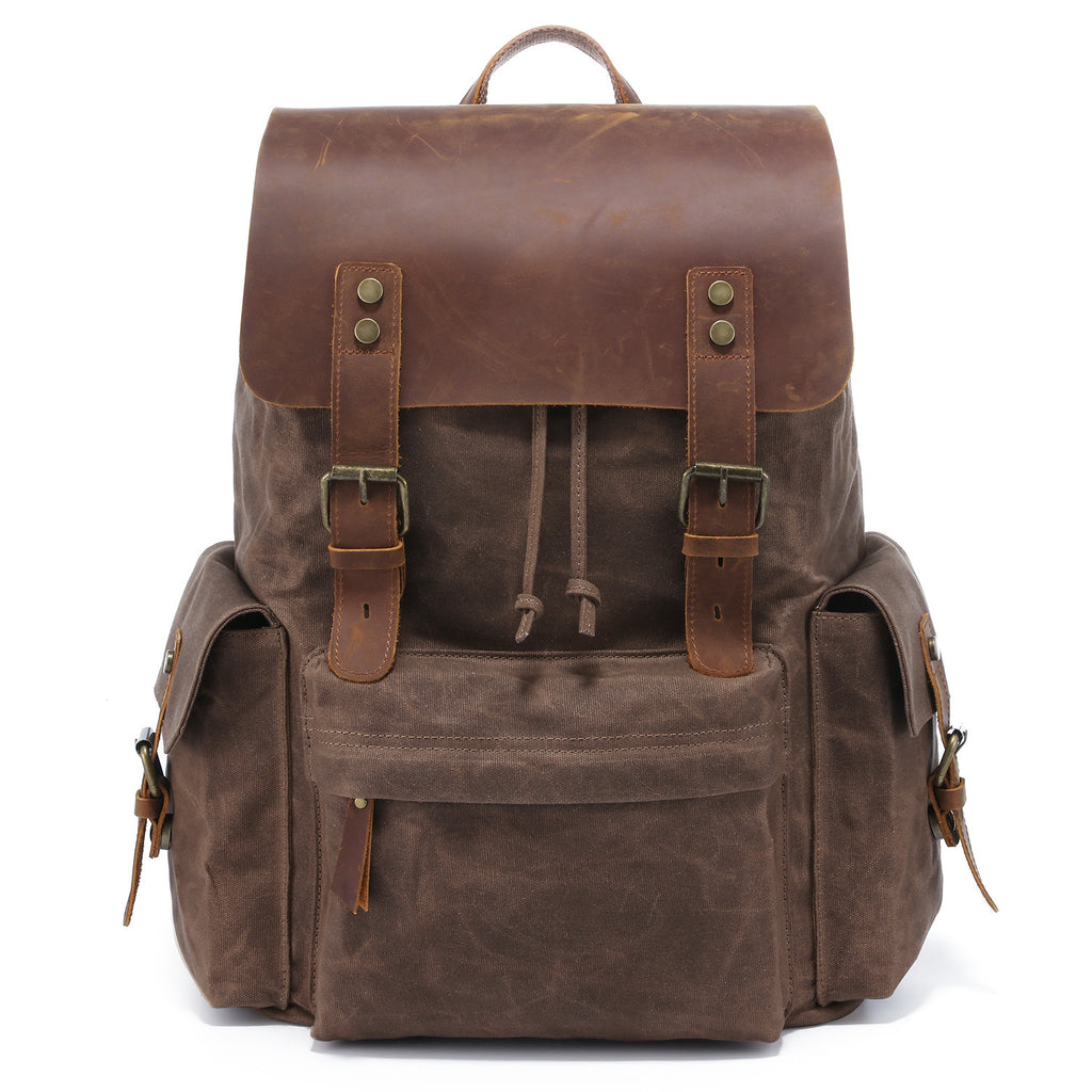 Canvas Schultertasche für Herren – Bild 9 | LuxeStyle