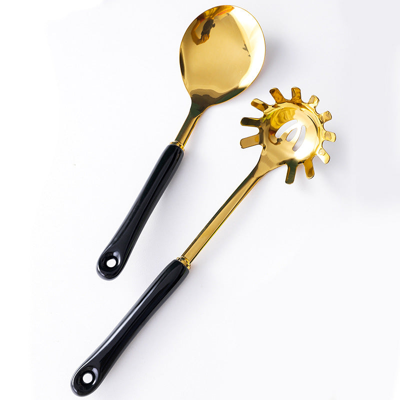 Küchenutensilien-Set aus Edelstahl – Bild 6 | LuxeStyle