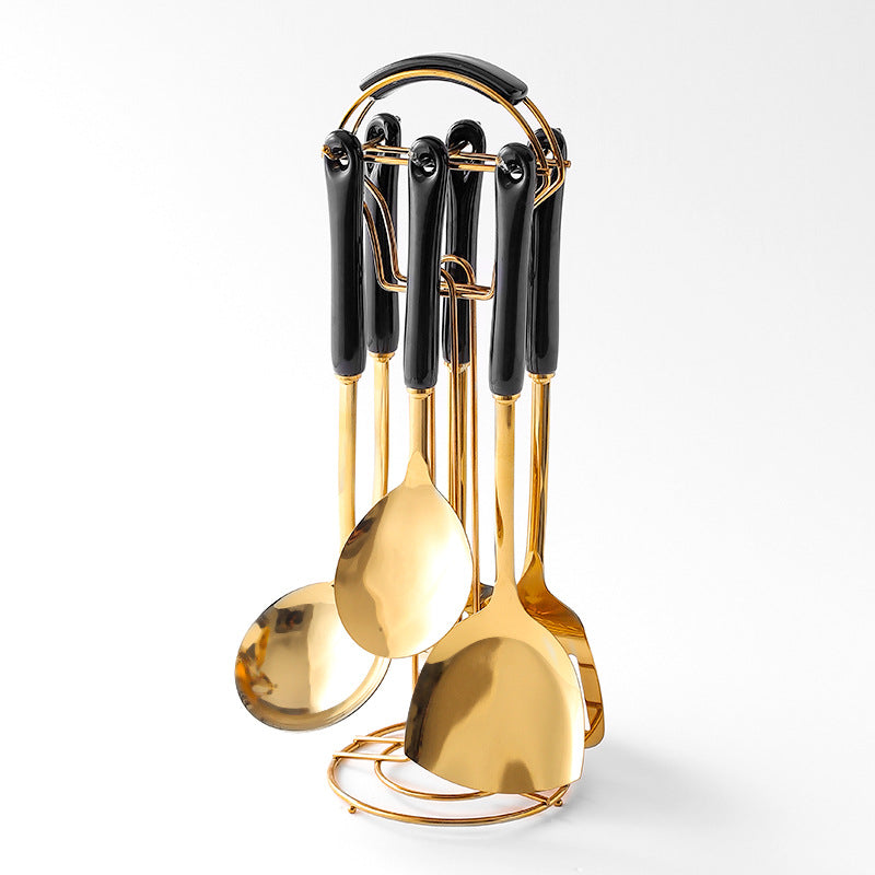 Küchenutensilien-Set aus Edelstahl – Bild 3 | LuxeStyle