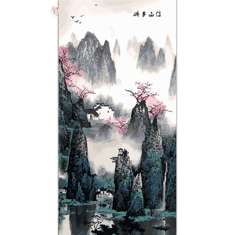 DIY Ölmalerei Wandkunst