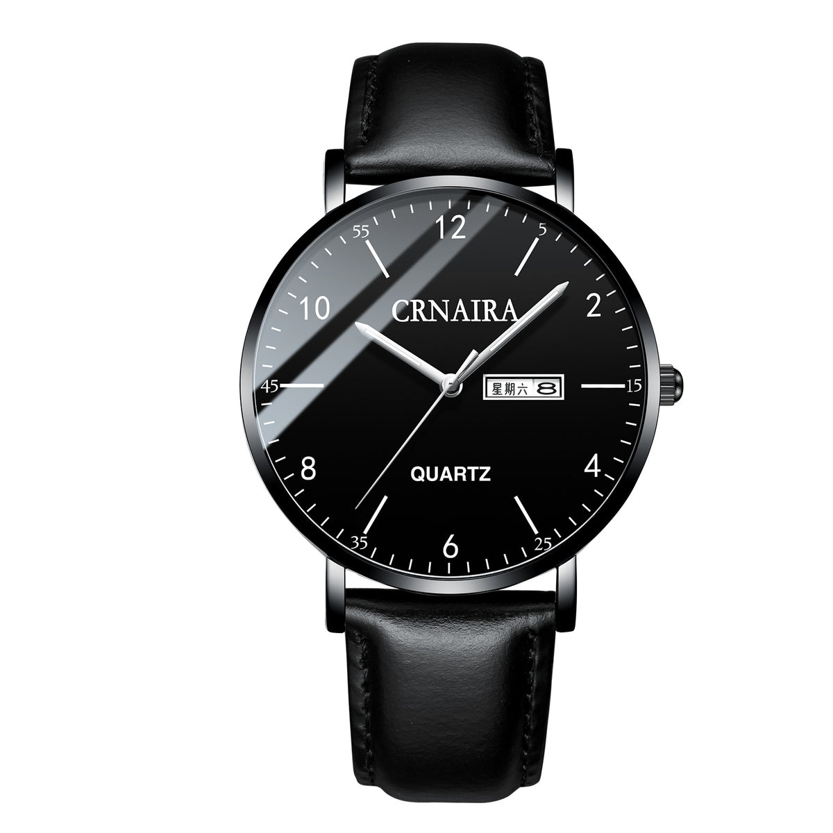 Crnaira Herren Quarzuhr mit Milanaise-Armband – Bild 7 | LuxeStyle