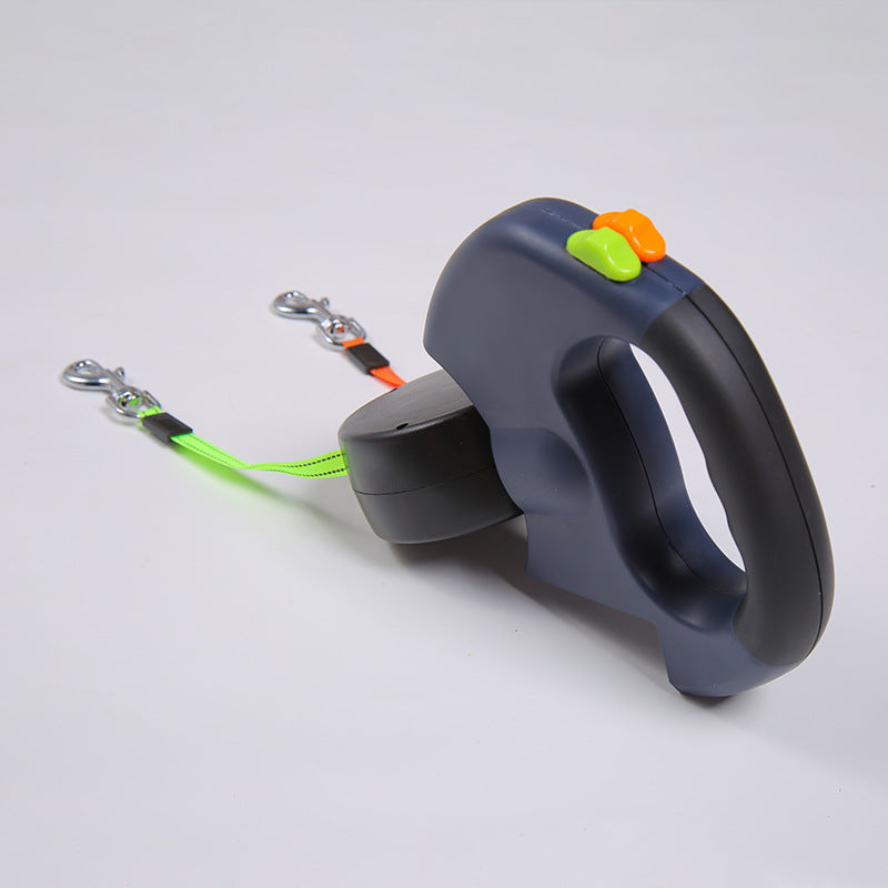 LED-Doppel-Hundeleine mit Automatik – Bild 4 | LuxeStyle
