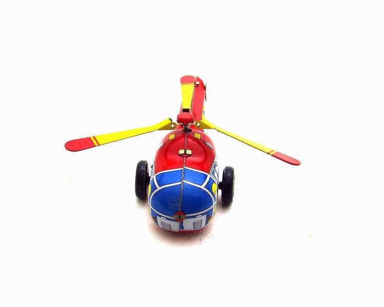 Retro Blechspielzeug Helikopter – Bild 2 | LuxeStyle