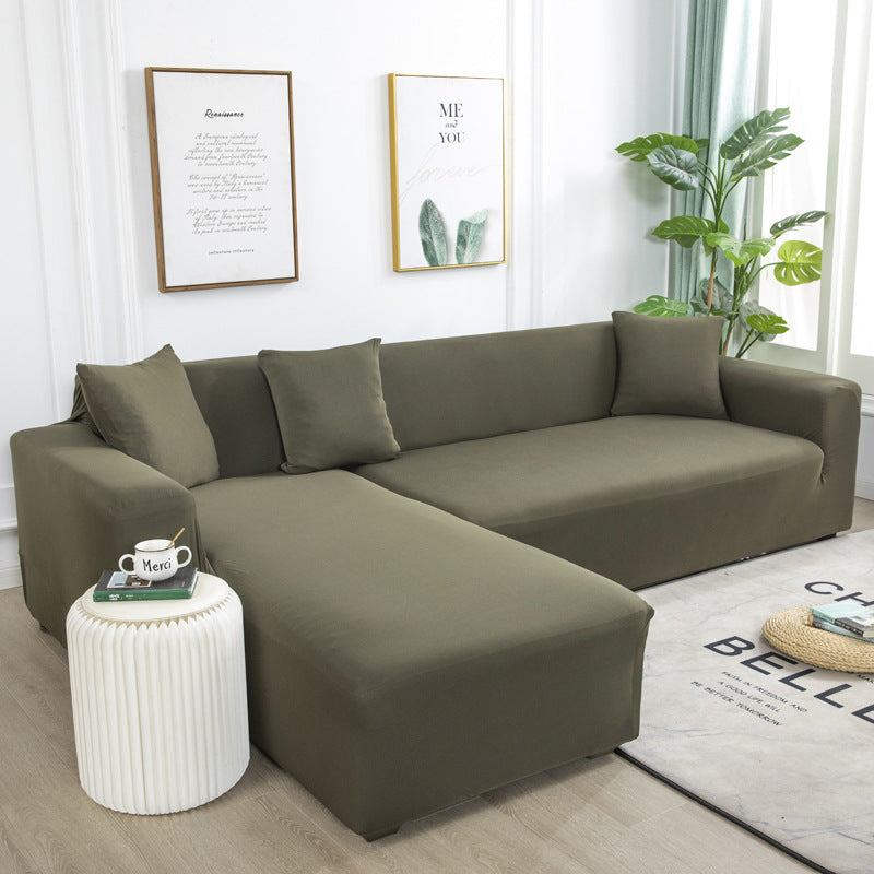 Elastischer Sofaüberzug aus Milchseide – Bild 7 | LuxeStyle