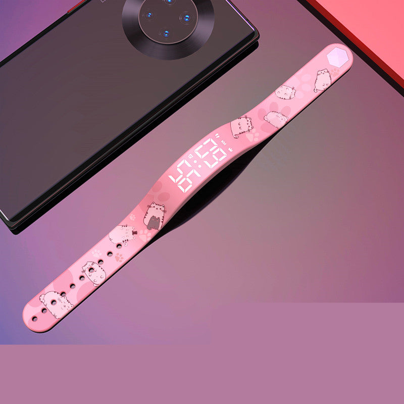 Leuchtende, wasserdichte Graffiti-Uhr für Kinder – Bild 4 | LuxeStyle