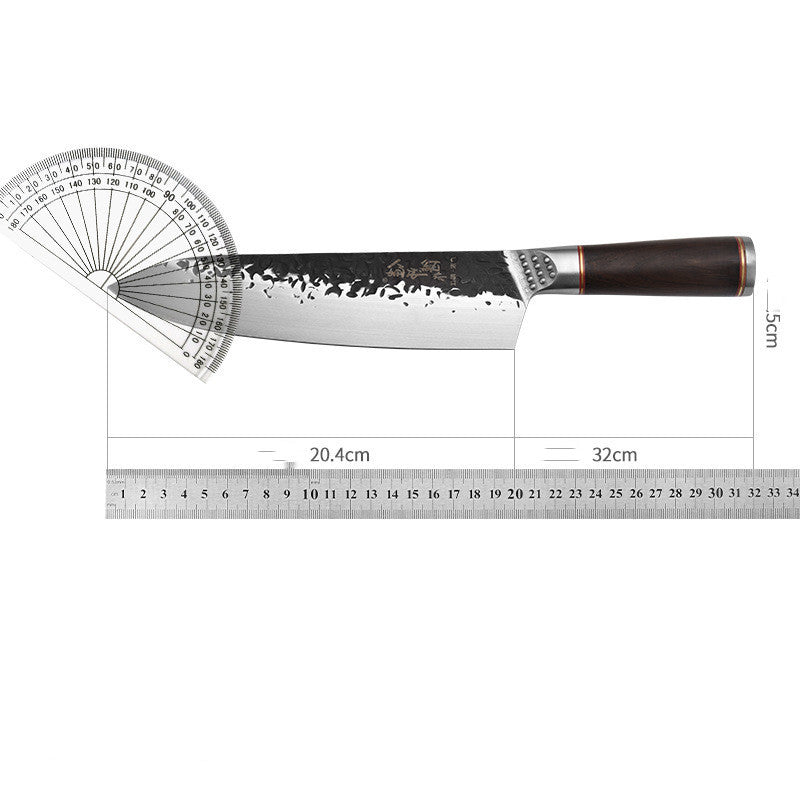 Handgeschmiedetes Kochmesser mit Holzgriff – Bild 4 | LuxeStyle