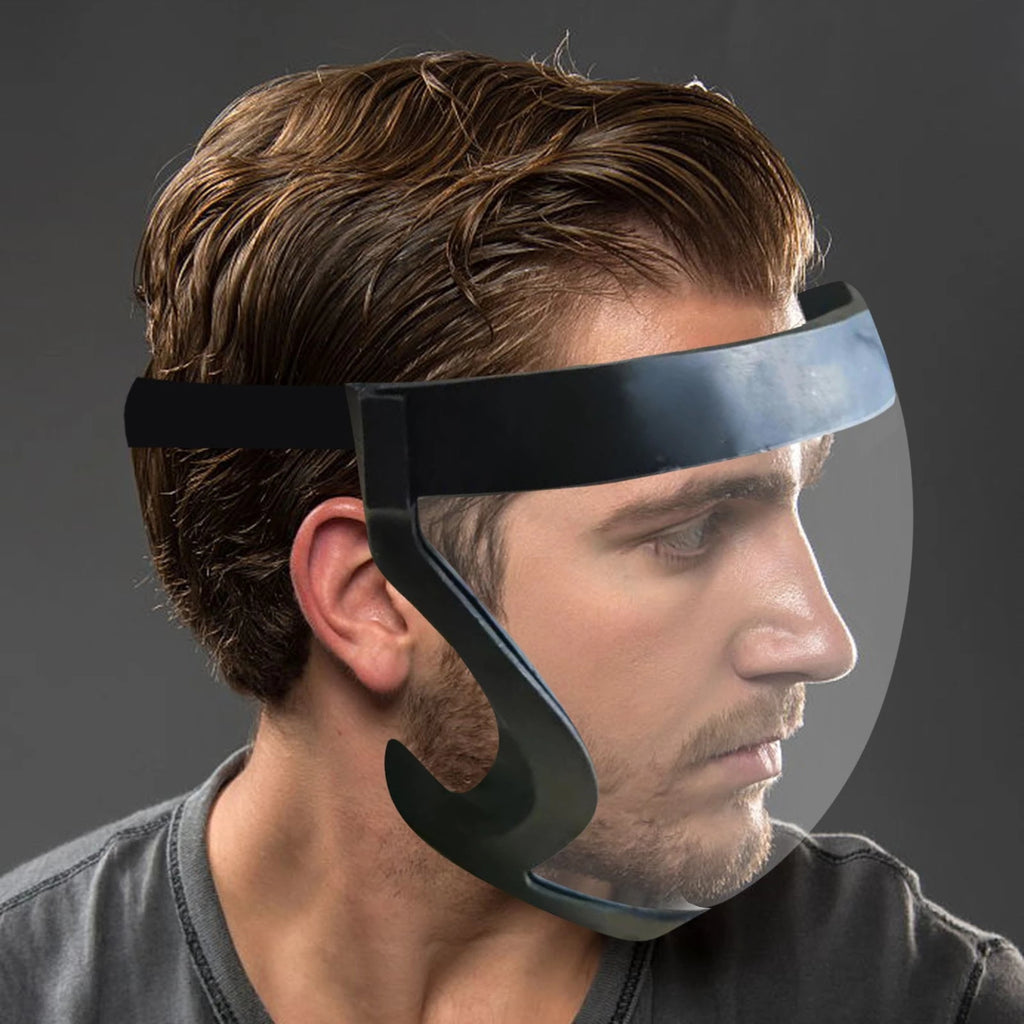 Gesichtsmaske mit Rand