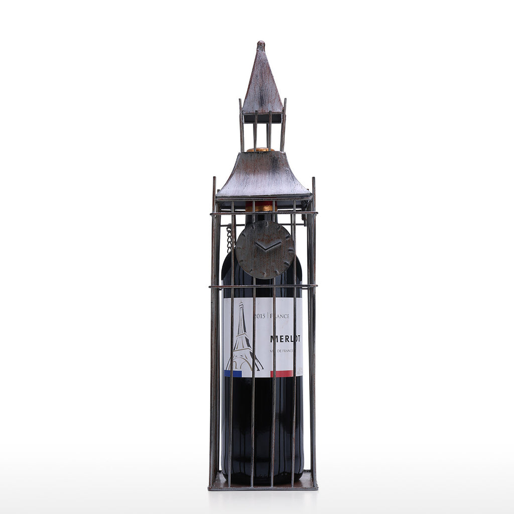 Weinständer Glockenturm aus Eisen – Bild 5 | LuxeStyle