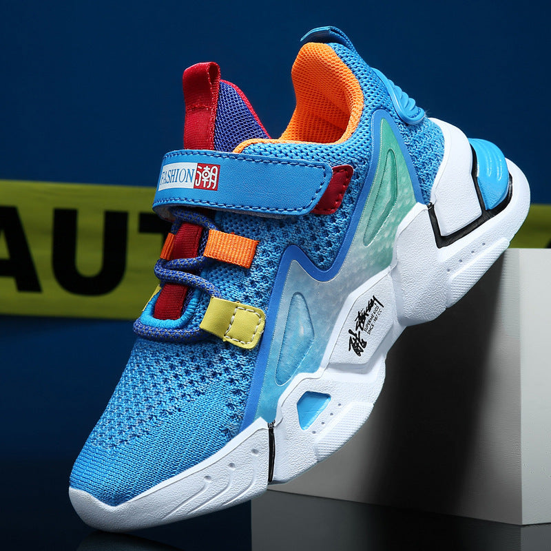 Kinder Sneakers aus "Flying Knit"-Gewebe