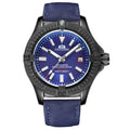 Herren Automatikuhr, mechanisch, Lederarmband | LuxeStyle
