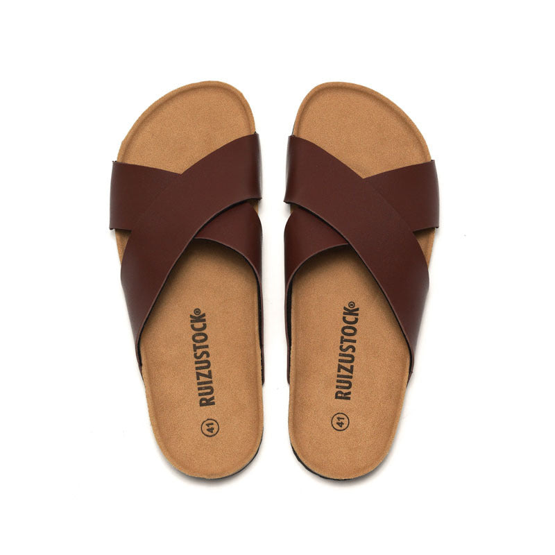 Kork-Slipper für Herren