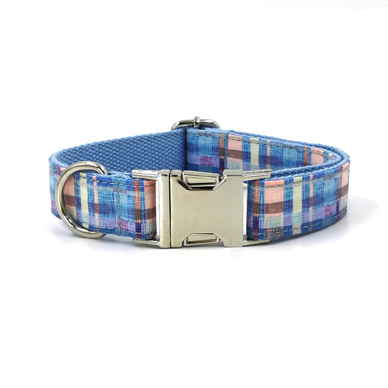 Hundehalsband mit Schleife im Schottenkaro – Bild 2 | LuxeStyle