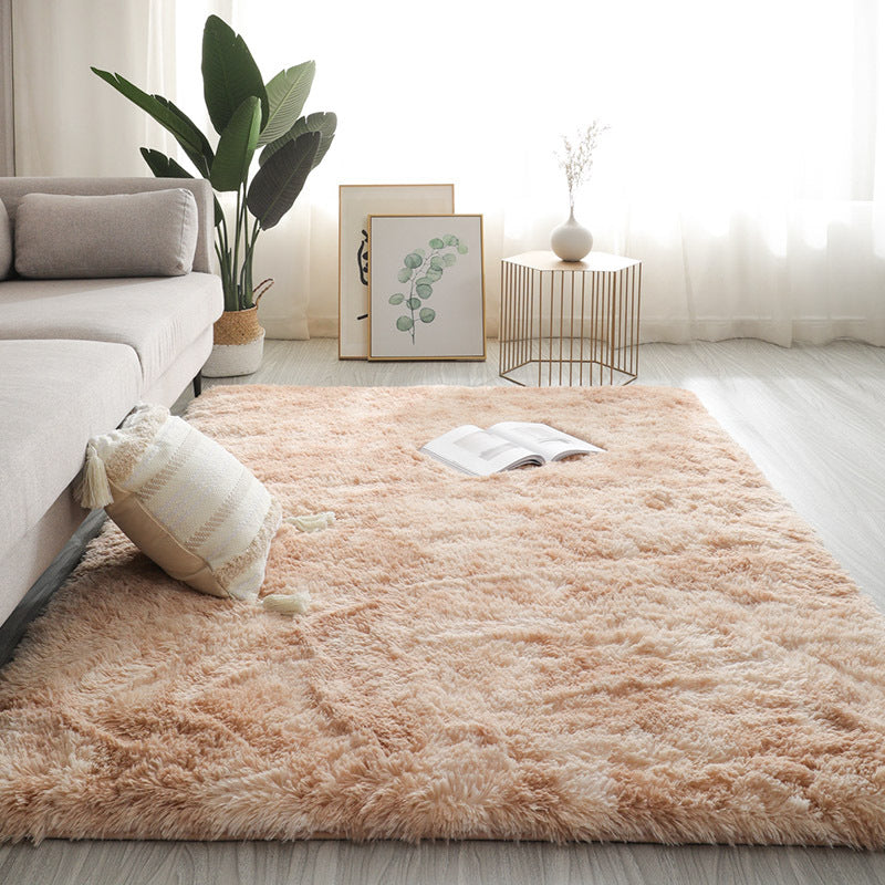 Plüsch-Teppich für Schlafzimmer und Wohnbereich