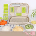 2-in-1 Schneidebrett mit Hobel-Set | LuxeStyle
