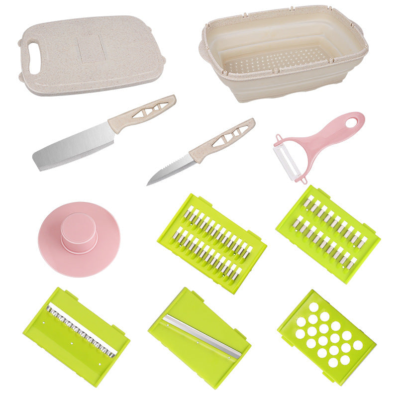 2-in-1 Schneidebrett mit Hobel-Set – Bild 3 | LuxeStyle
